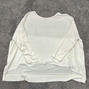 Cream Soft and loose top